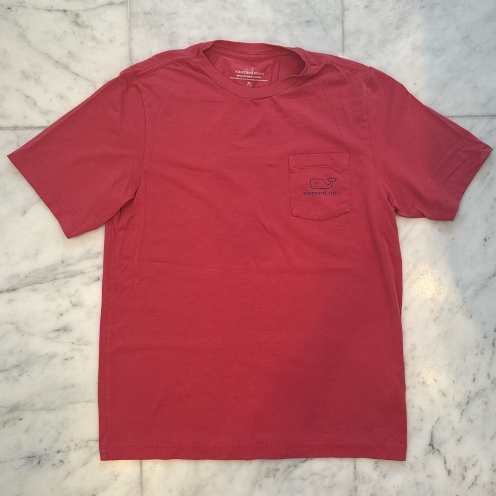 Vineyard Vines Boys M (12-14) Nantucket Red T-Shirt